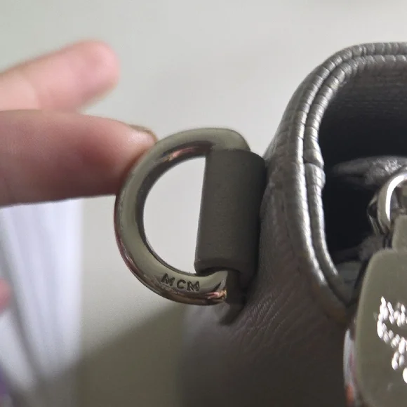 Mcm Grey Tote Bag - Picture 7 of 9